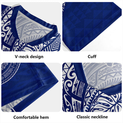Hawaii Rugby Jersey State of Hawaii Polynesian Tribal Classic Style