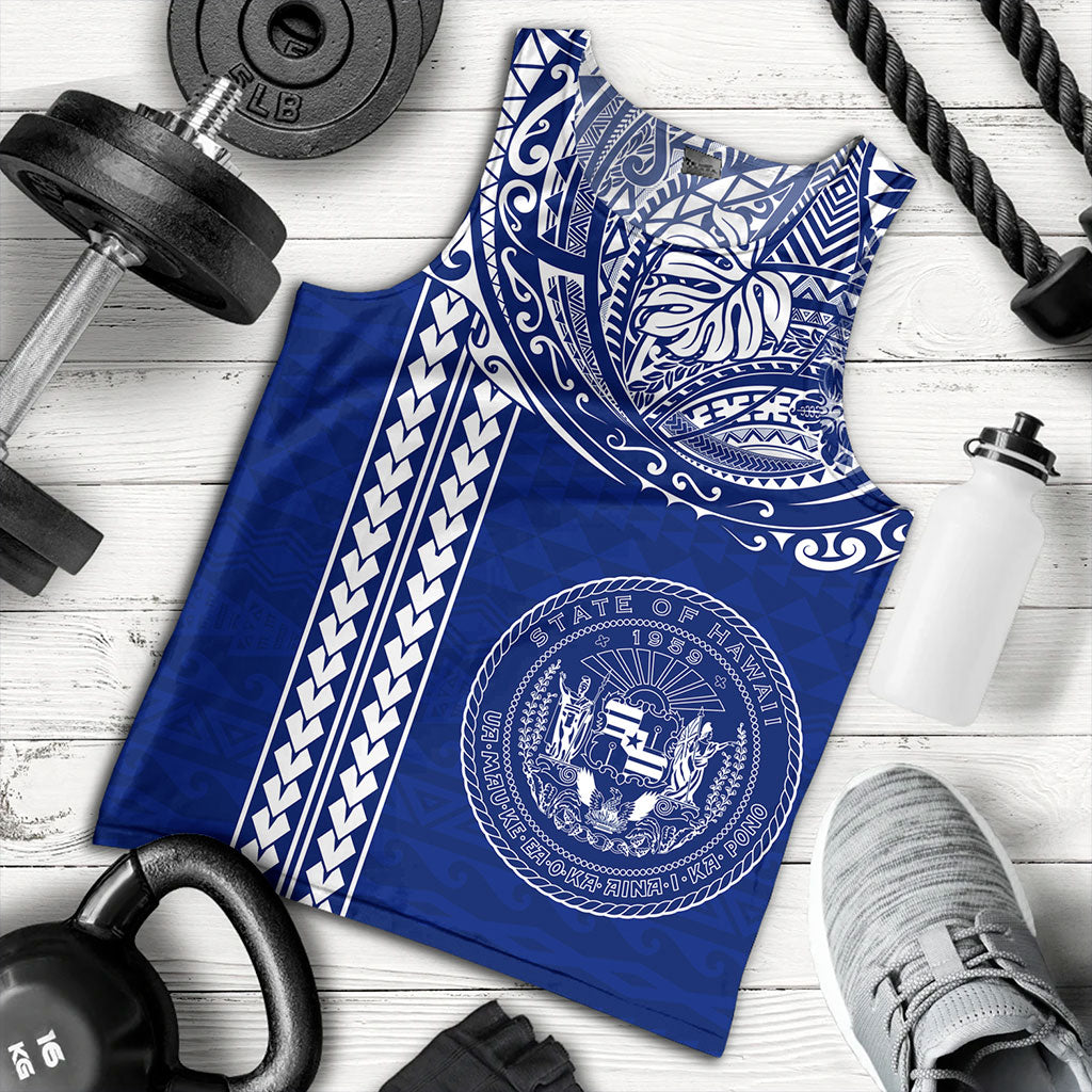Hawaii Tank Top State of Hawaii Polynesian Tribal Classic Style