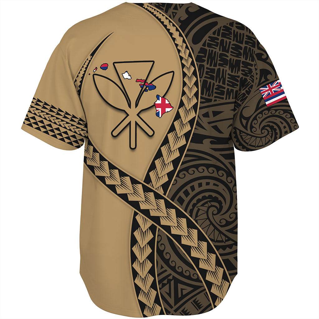 Hawaii Baseball Shirt Tribal Polynesian In My Heart