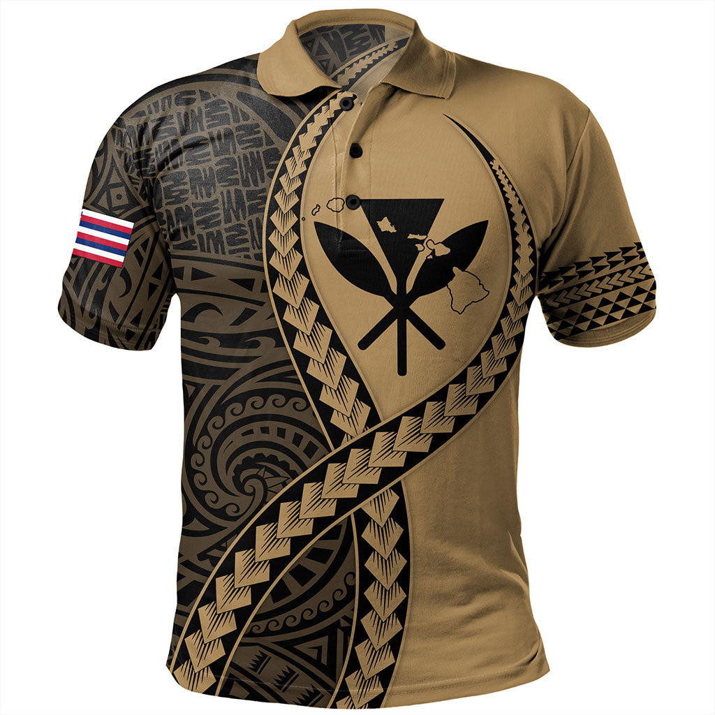 Hawaii Polo Shirt Tribal Polynesian In My Heart