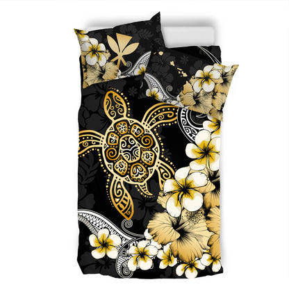 Hawaii Bedding Set Hawaii Turtle Gold Tropical