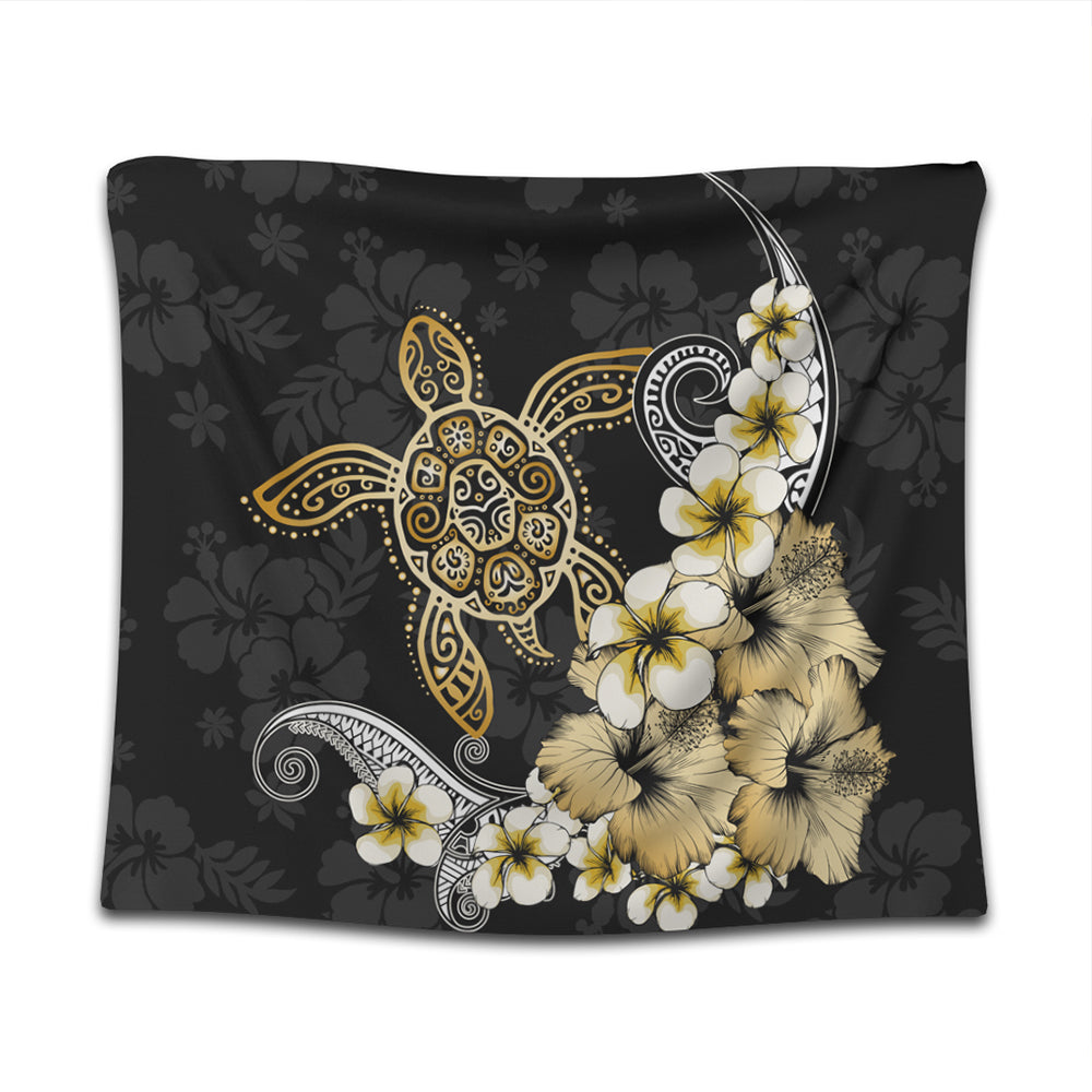 Hawaii Tapestry Hawaii Turtle Gold Tropical