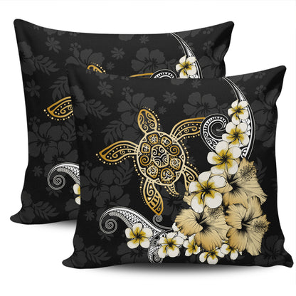 Hawaii Pillow Cover Hawaii Turtle Gold Tropical