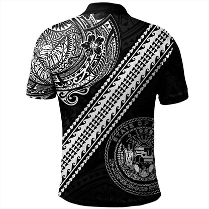 Hawaii Polo Shirt Seal Tribal Polynesian Tattoos