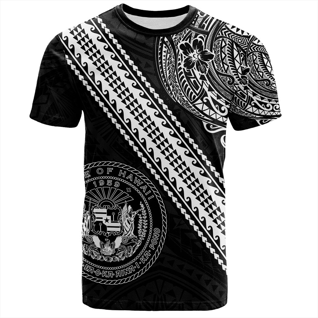 Hawaii T-Shirt Seal Tribal Polynesian Tattoos