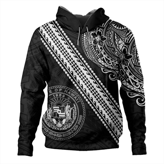 Hawaii Hoodie Seal Tribal Polynesian Tattoos