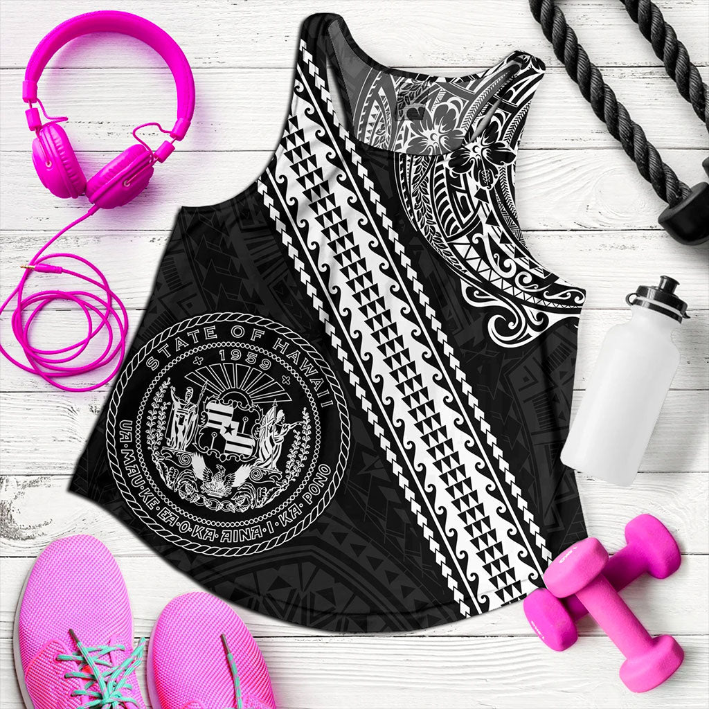 Hawaii Women Tank Seal Tribal Polynesian Tattoos