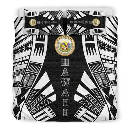 Hawaii Duvet Cover Set - Polynesian Tattoo