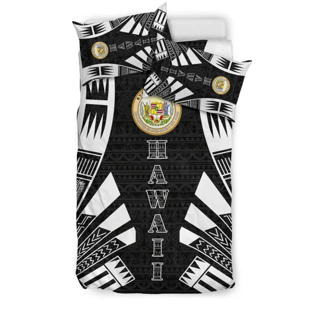 Hawaii Duvet Cover Set - Polynesian Tattoo