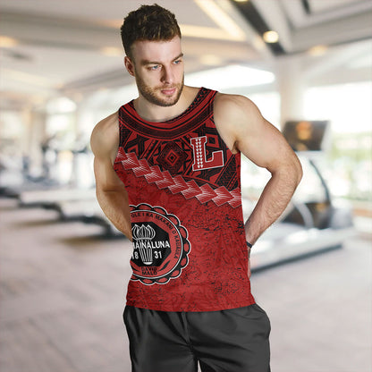 Hawaii Tank Top Lahainaluna High School With Polynesian Tribal