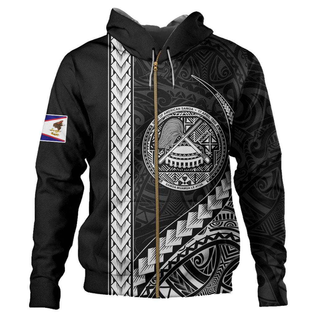 American Samoa Hoodie Samoa Tribal Polynesian Coat Of Arms