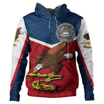 American Samoa Hoodie Samoa Tribal Flag Sport Style