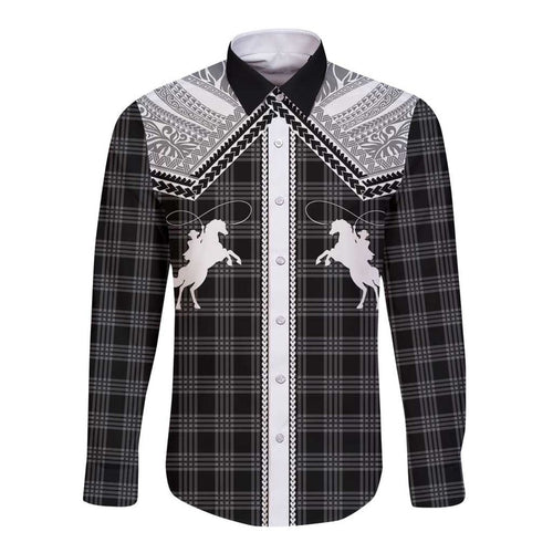 Hawaii Long Sleeve Shirt Aloha Hawaii Cowboys Paniolo