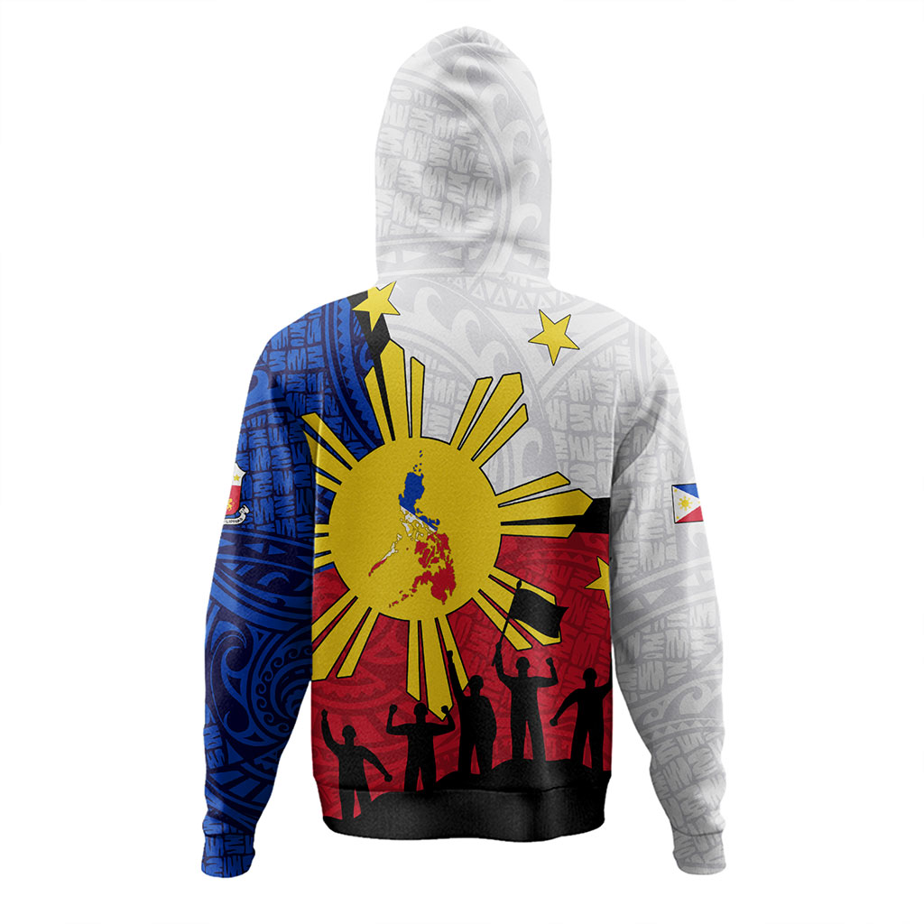 Philippines Filipinos Hoodie Independence Day Polynesian Style