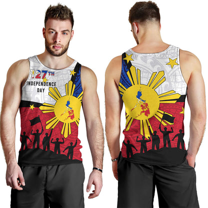 Philippines Filipinos Tank Top Independence Day Polynesian Style