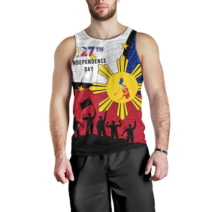 Philippines Filipinos Tank Top Independence Day Polynesian Style