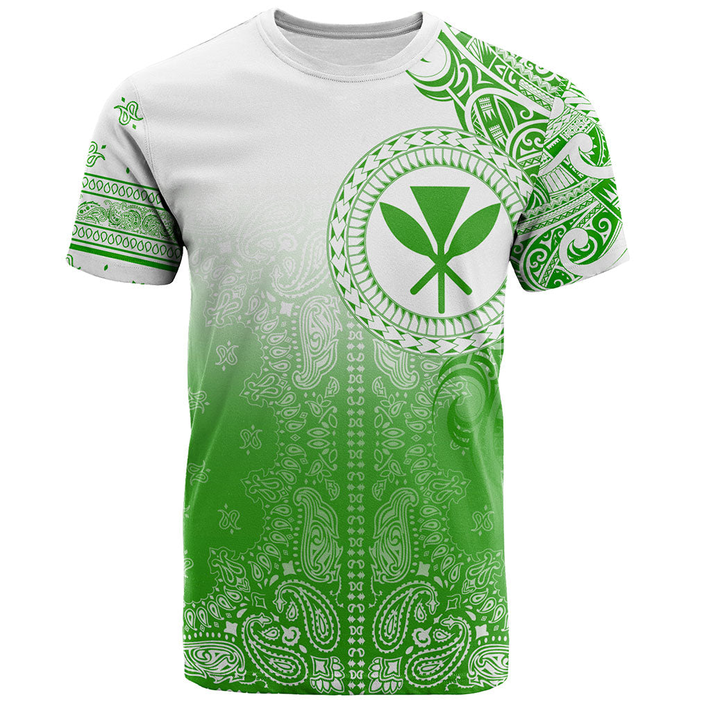 Hawaii T-Shirt Custom Kanaka Paisley Style