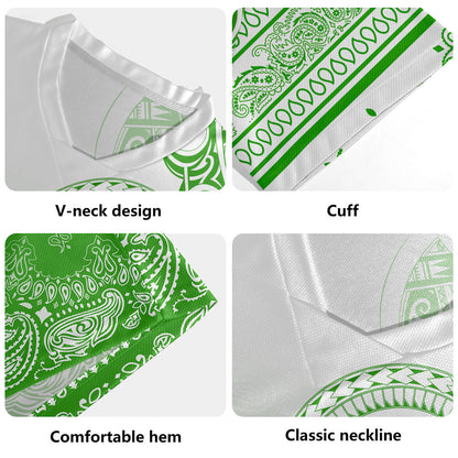 Hawaii Rugby Jersey Custom Kanaka Paisley Style