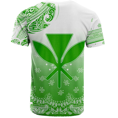 Hawaii T-Shirt Custom Kanaka Paisley Style