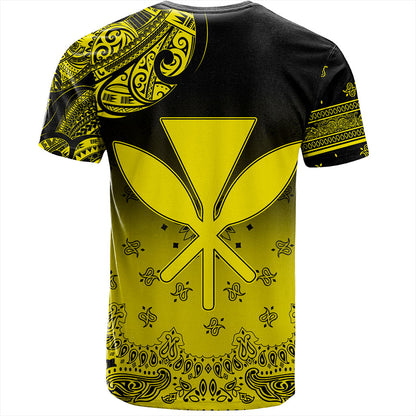 Hawaii T-Shirt Custom Kanaka Paisley Style