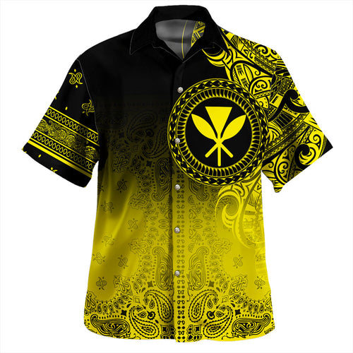 Hawaii Hawaiian Shirt Custom Kanaka Paisley Style