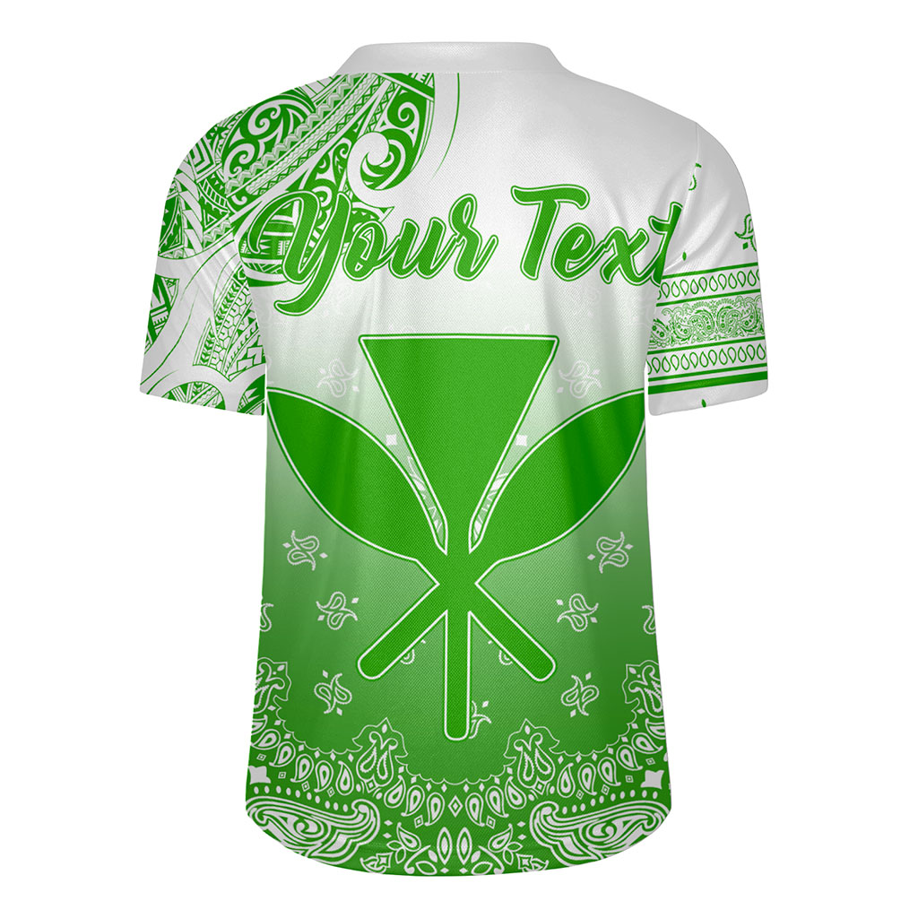 Hawaii Rugby Jersey Custom Kanaka Paisley Style