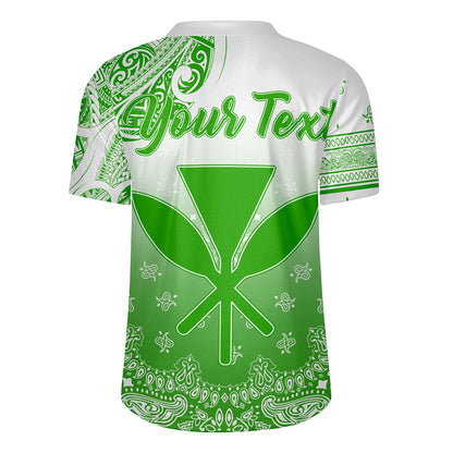 Hawaii Rugby Jersey Custom Kanaka Paisley Style