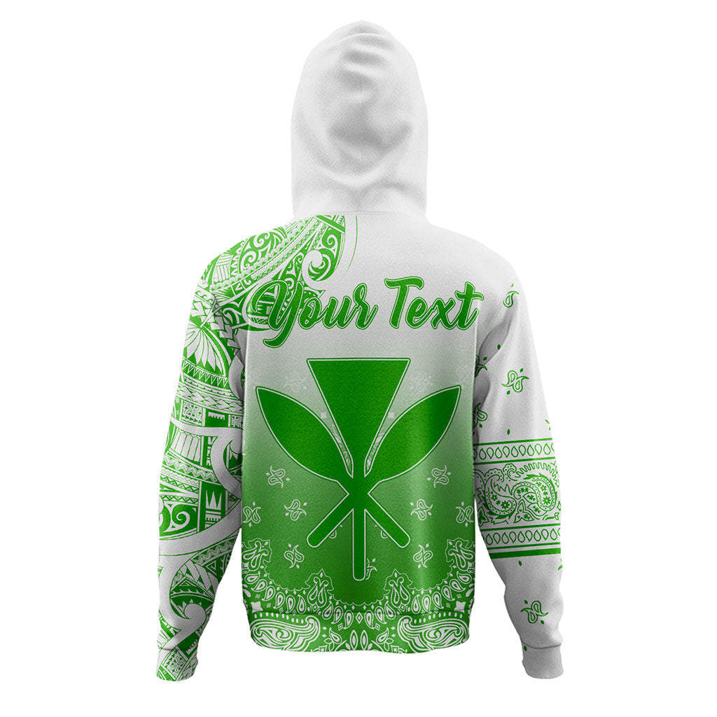 Hawaii Hoodie Custom Kanaka Paisley Style