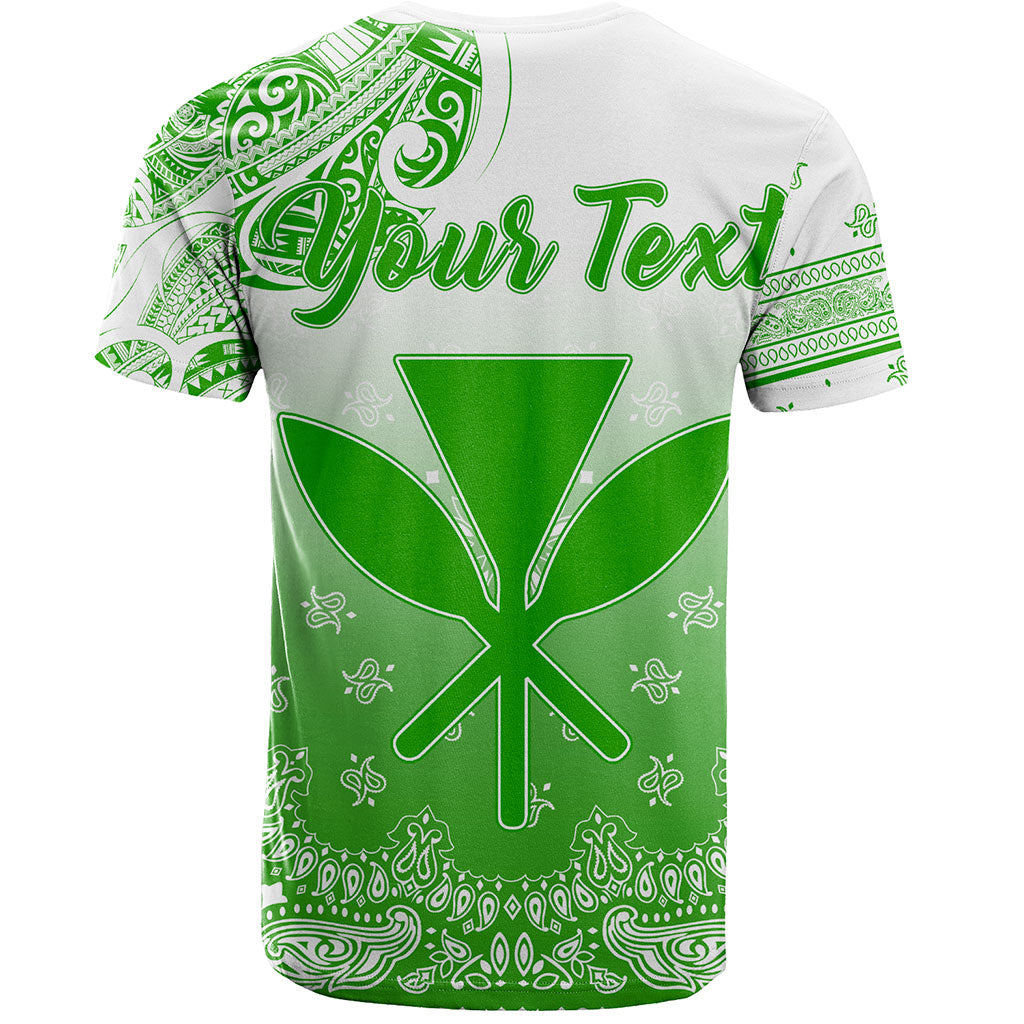 Hawaii T-Shirt Custom Kanaka Paisley Style