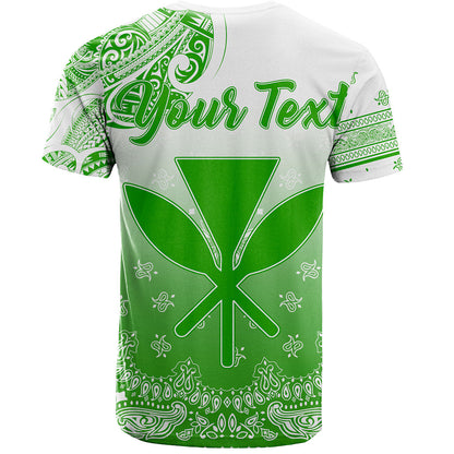 Hawaii T-Shirt Custom Kanaka Paisley Style