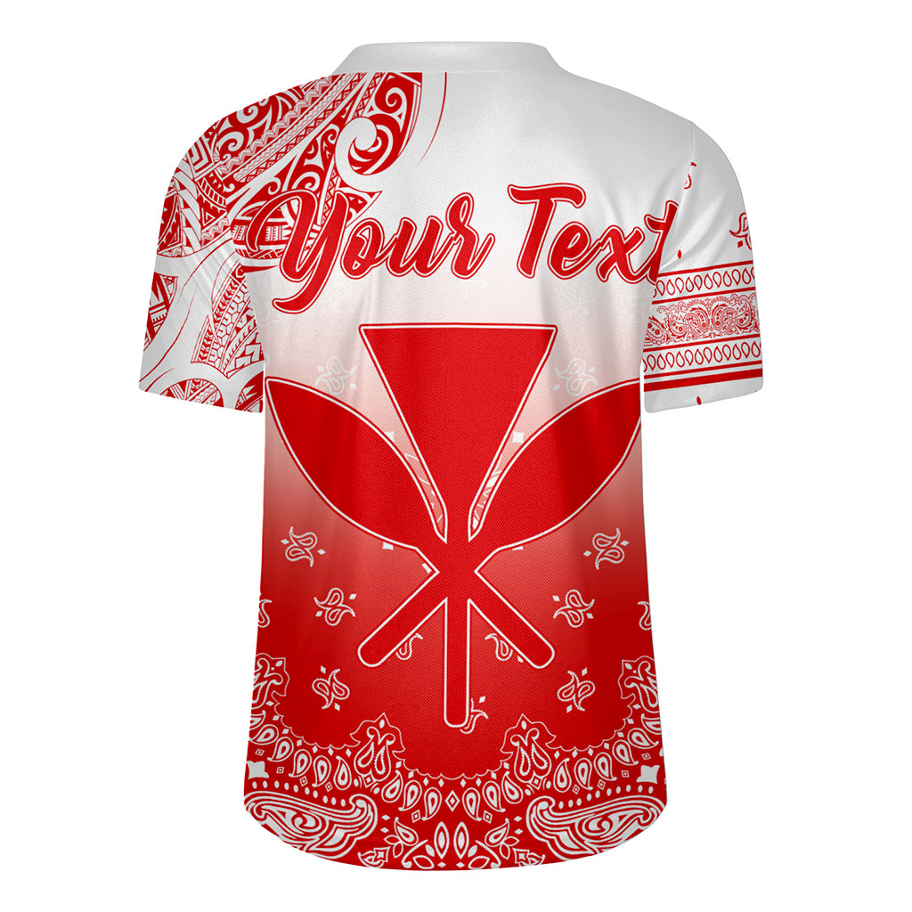 Hawaii Rugby Jersey Custom Kanaka Paisley Style