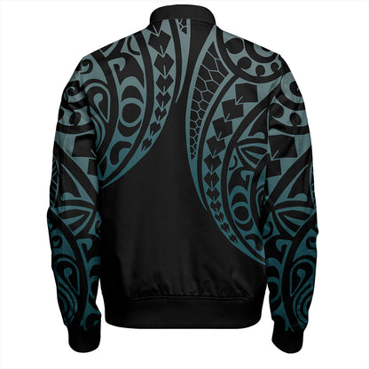 Hawaii Bomber Jacket Kanaka Kakau Style Ver.1