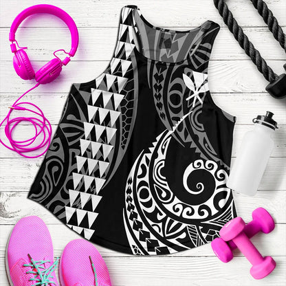 Hawaii Women Tank Kanaka Kakau Style Ver.1