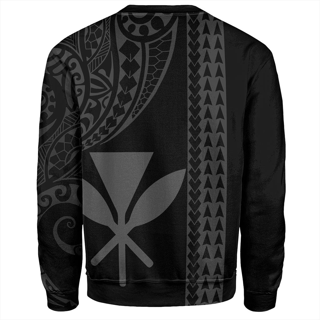 Hawaii Sweatshirt Kanaka Maoli Polynesian Tribal Simple Style