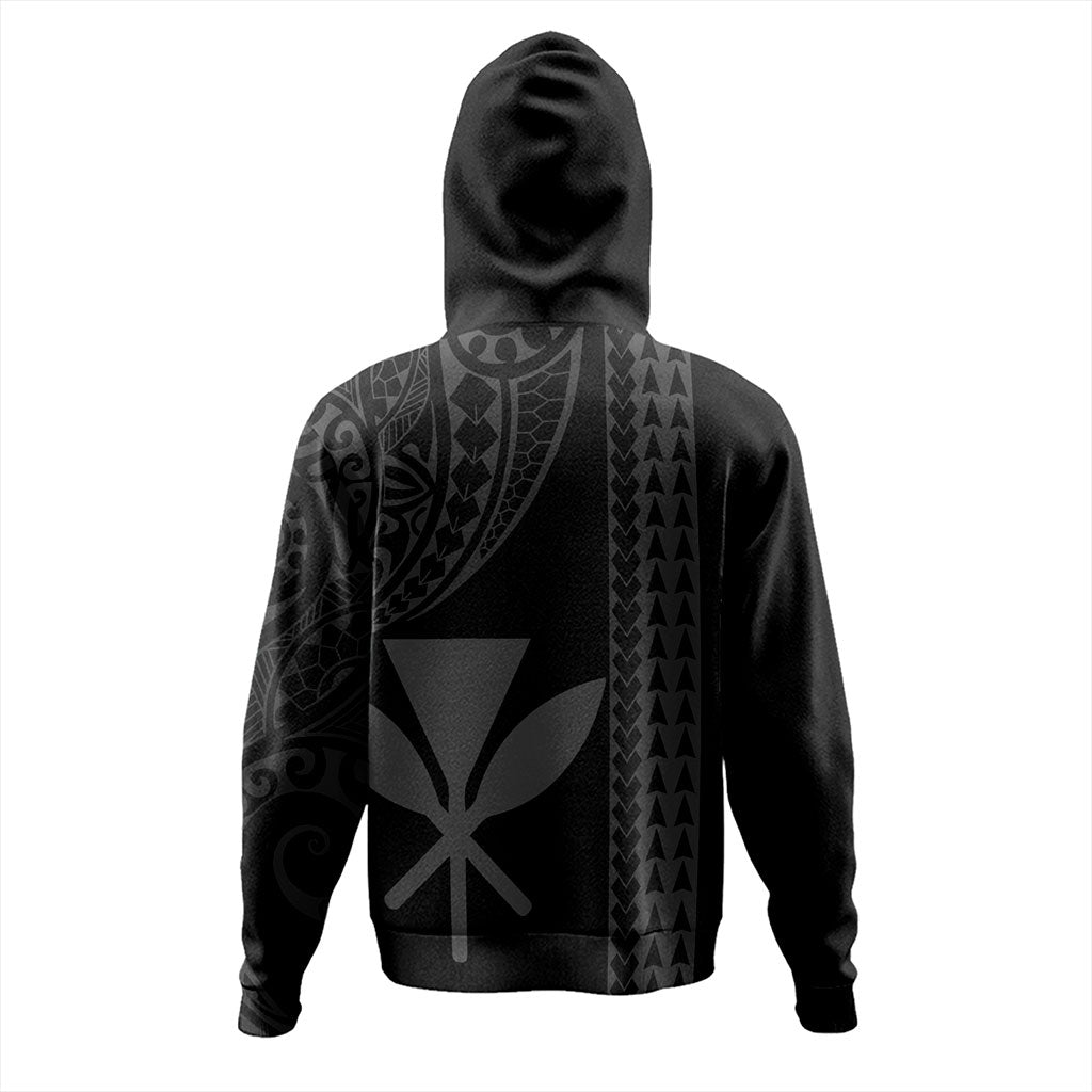 Hawaii Hoodie Kanaka Maoli Polynesian Tribal Simple Style