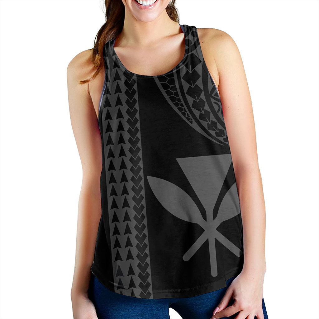 Hawaii Women Tank Kanaka Maoli Polynesian Tribal Simple Style