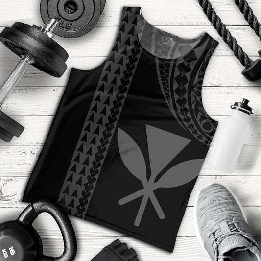 Hawaii Tank Top Kanaka Maoli Polynesian Tribal Simple Style