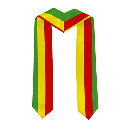 Hawaii Graduation Stole Kanaka Maoli Flag