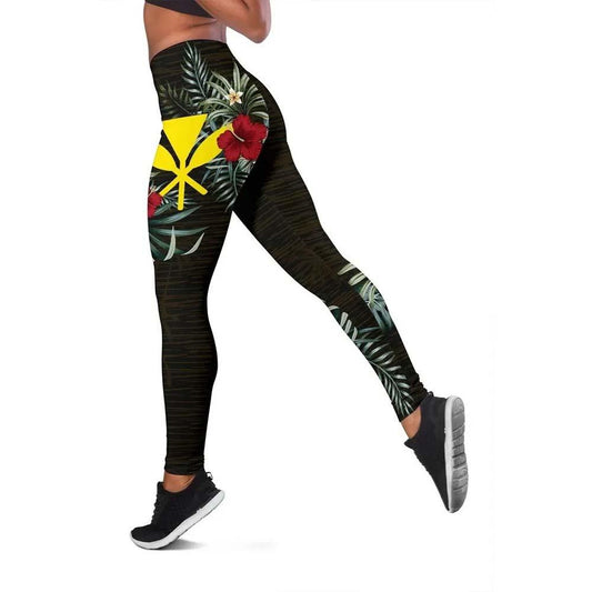 Kanaka Maoli Hibiscus Legging