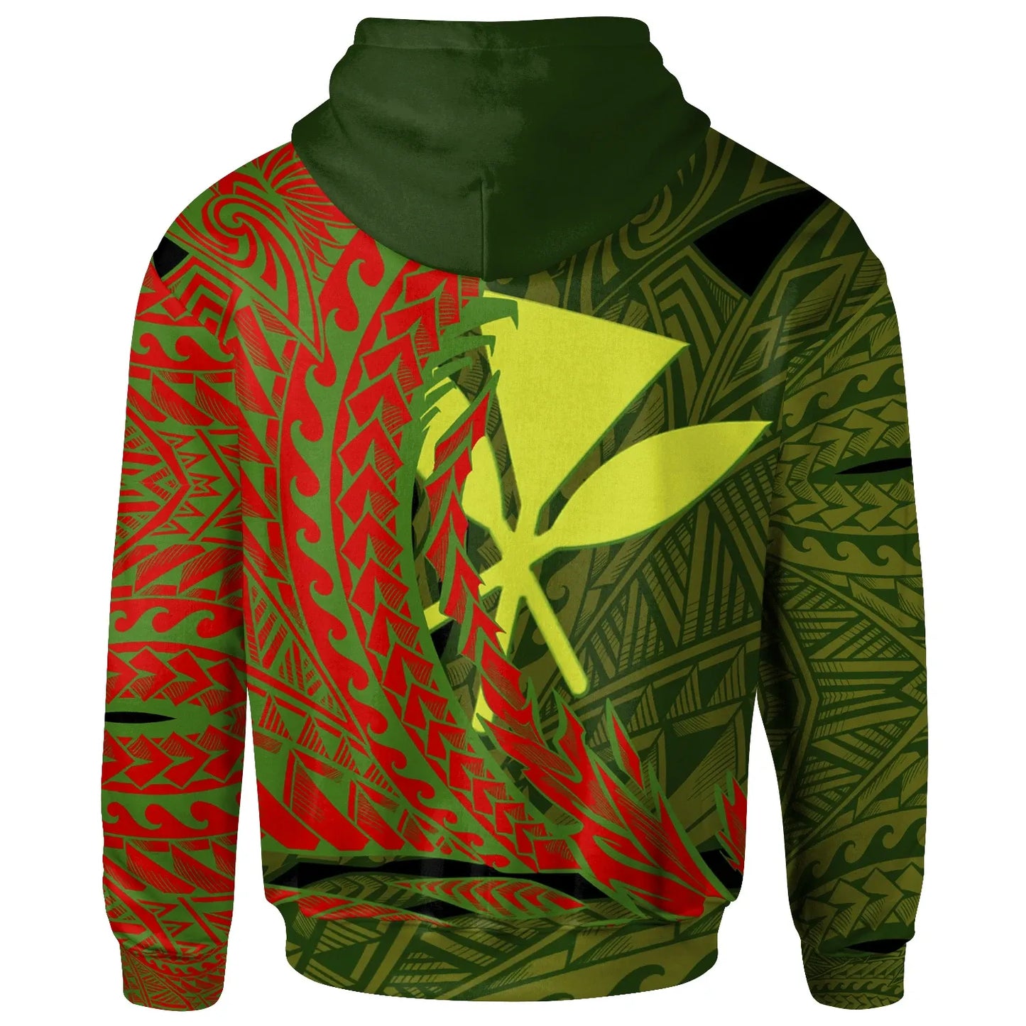 Kanaka Maoli Hoodie - Custom Personalised Wings Style