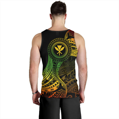 Hawaii Tank Top Kanaka Maoli Round Polynesian Tribal Reggae