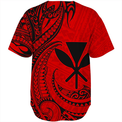 Hawaii Baseball Shirt Kanaka Tribal Polynesian Island