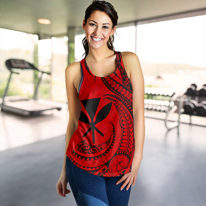 Hawaii Women Tank Kanaka Tribal Polynesian Island