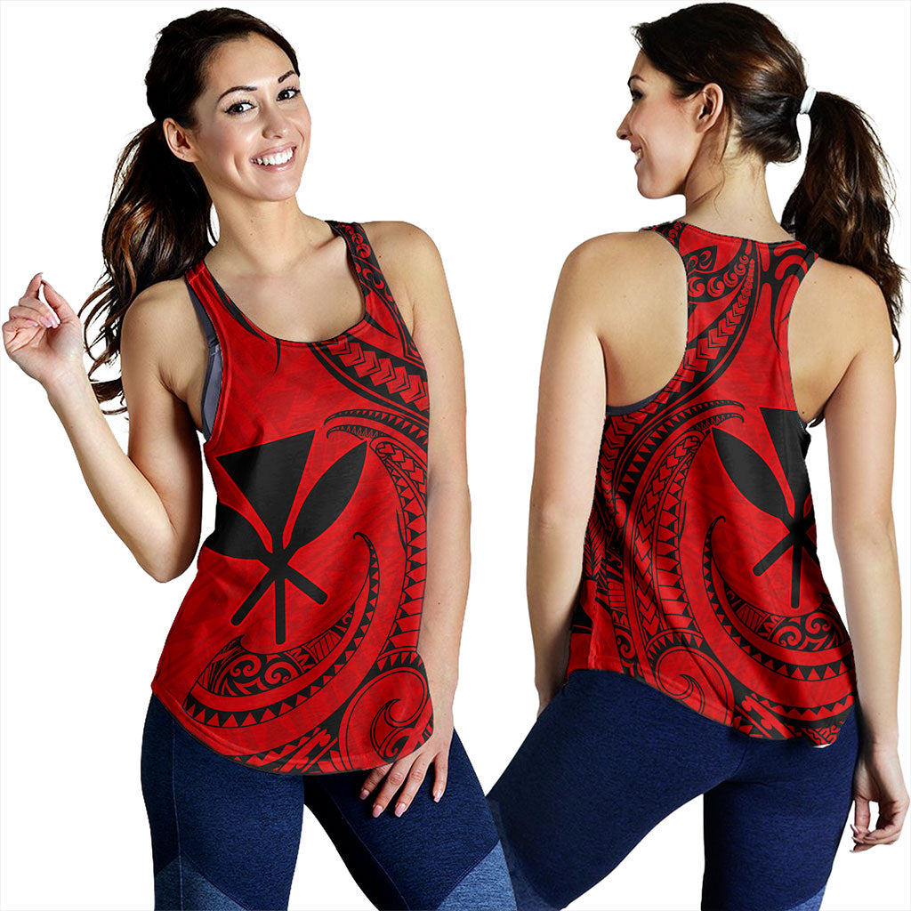 Hawaii Women Tank Kanaka Tribal Polynesian Island
