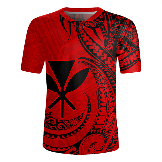 Hawaii Rugby Jersey Kanaka Tribal Polynesian Island