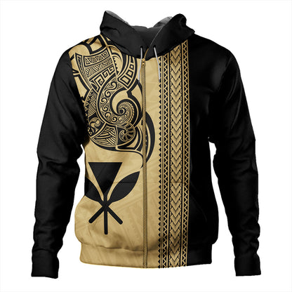 Hawaii Hoodie Kanaka Polynesia Tribal Tattoo