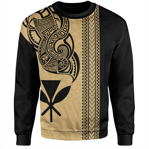 Hawaii Sweatshirt Kanaka Polynesia Tribal Tattoo