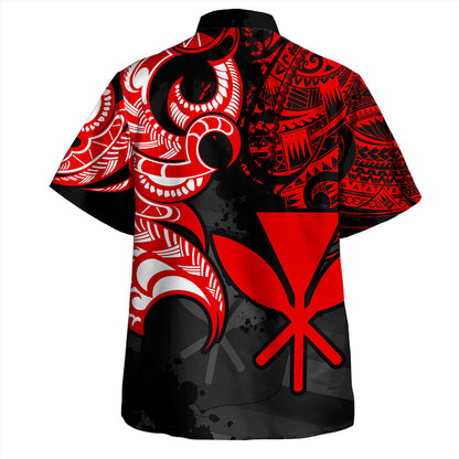 Hawaii Hawaiian Shirt Kanaka Polynesian Tribal Print Pattern