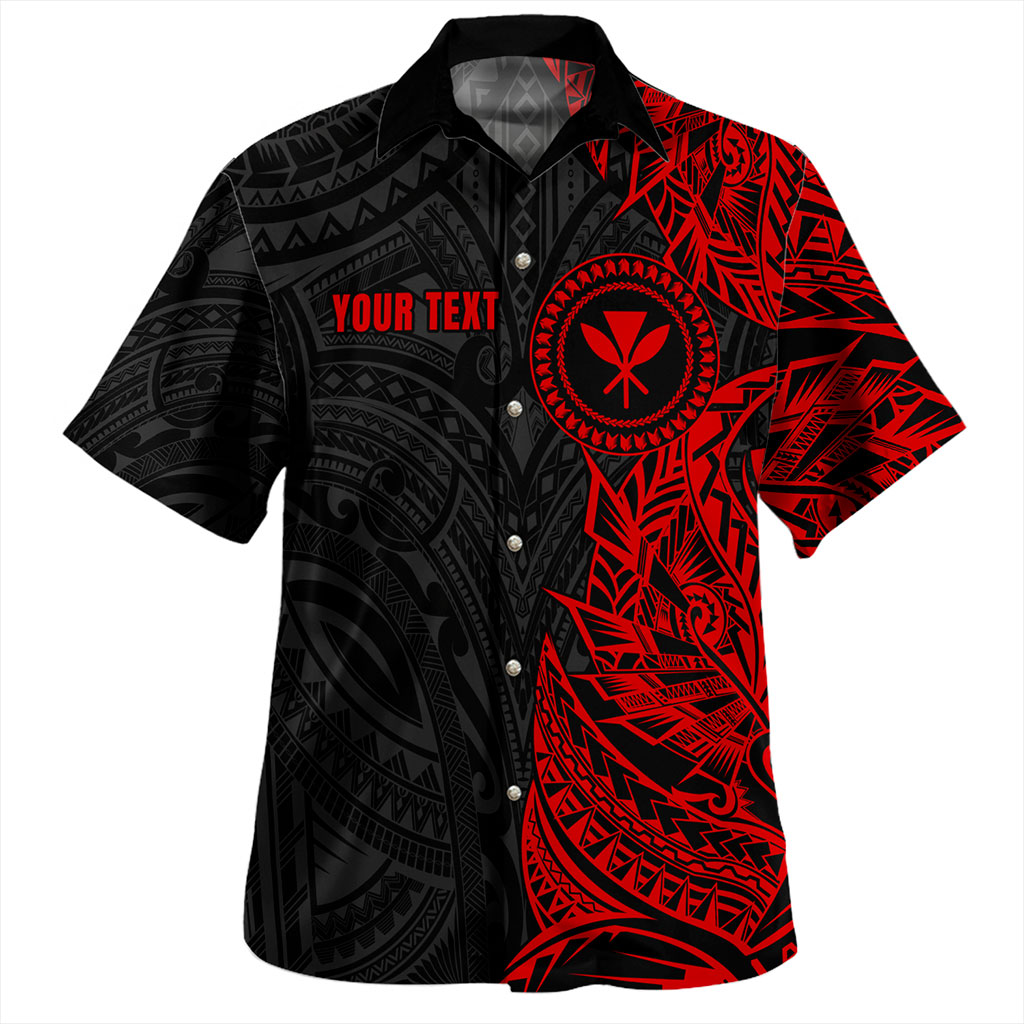 Hawaii Hawaiian Shirt Kanaka Polynesian Tribal Print Pattern