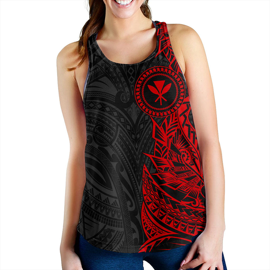 Hawaii Women Tank Custom Kanaka Tribal Tattoo
